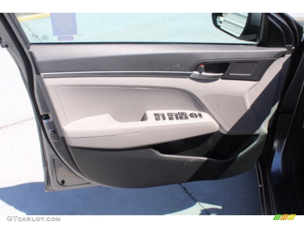 2019 Elantra SE - Machine Gray / Gray photo #9