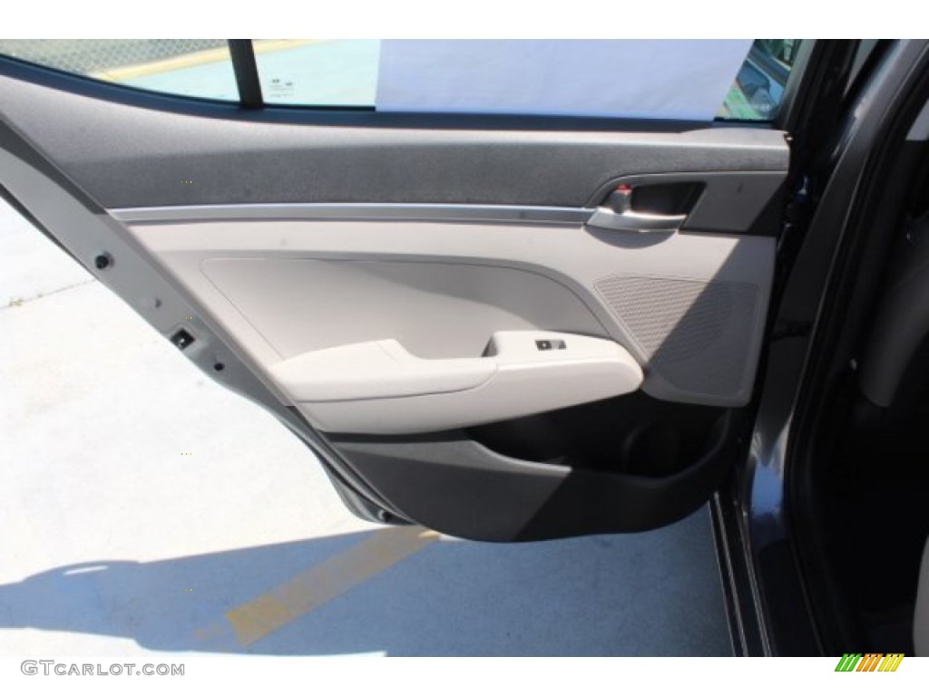 2019 Elantra SE - Machine Gray / Gray photo #16