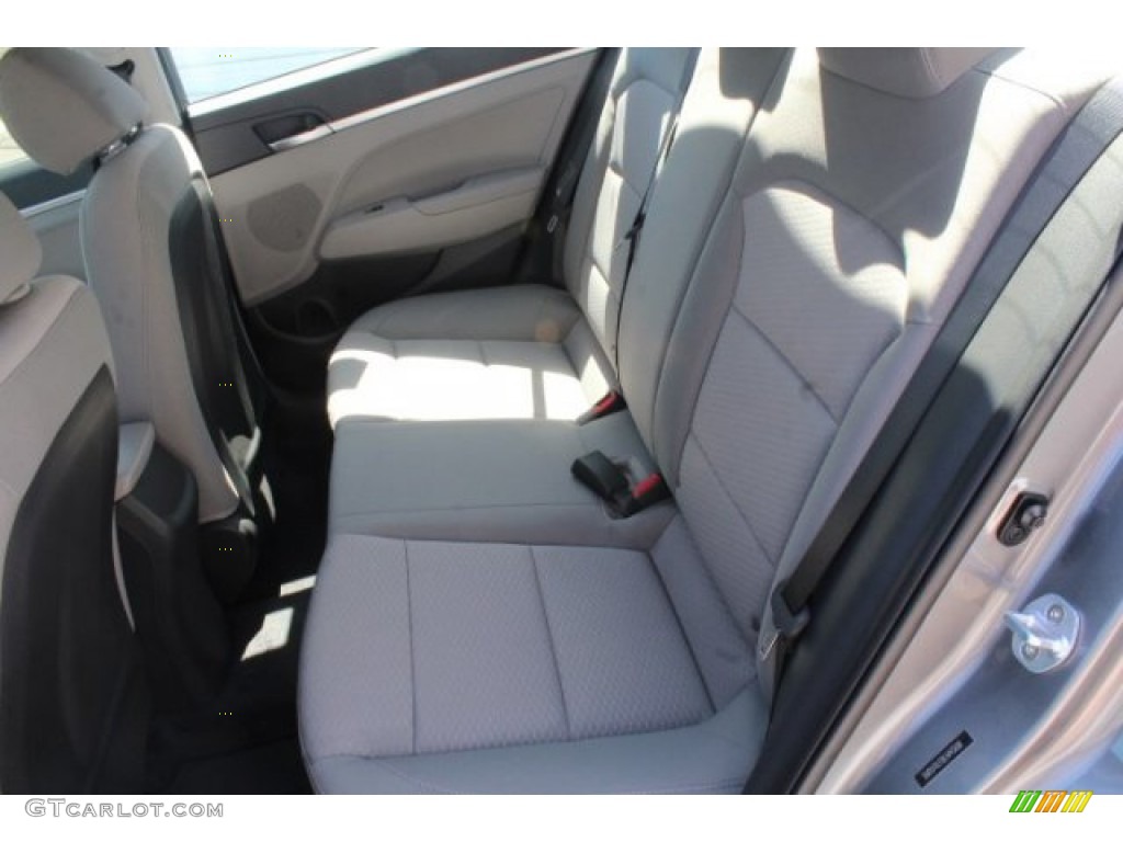 2019 Elantra SE - Machine Gray / Gray photo #17