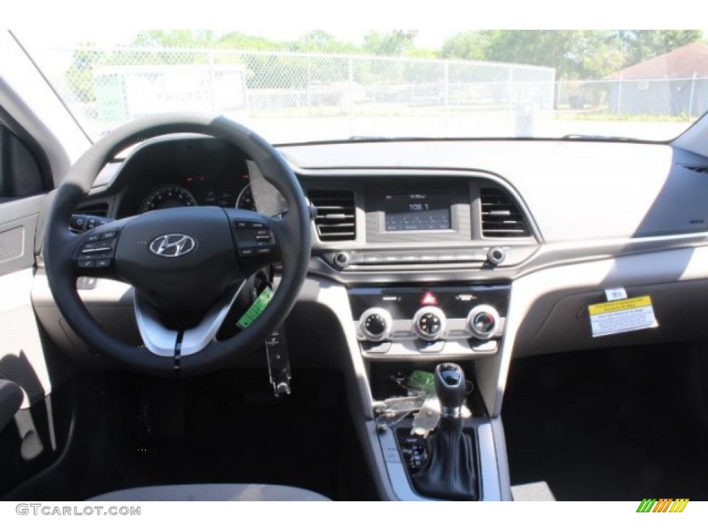 2019 Elantra SE - Machine Gray / Gray photo #18