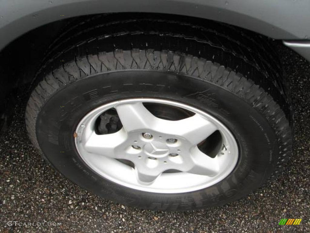 1998 ML 320 4Matic - Ruby Metallic / Grey photo #5