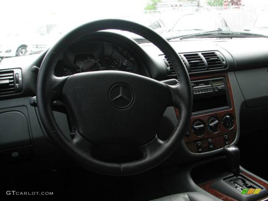 1998 ML 320 4Matic - Ruby Metallic / Grey photo #7