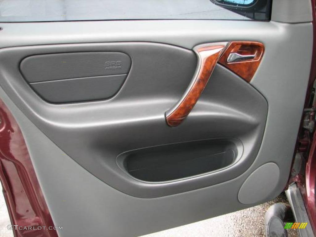 1998 ML 320 4Matic - Ruby Metallic / Grey photo #8