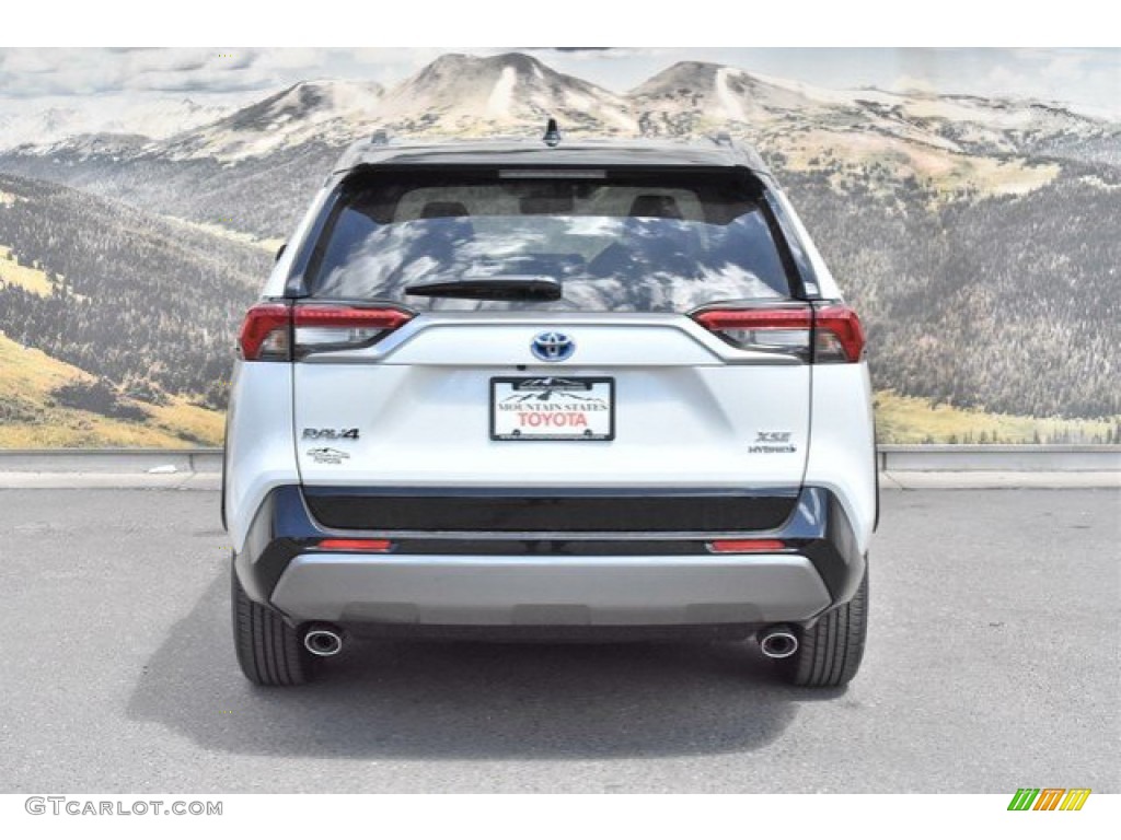 2019 RAV4 XSE AWD Hybrid - Blizzard White Pearl / Black photo #4