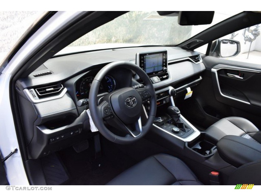 2019 RAV4 XSE AWD Hybrid - Blizzard White Pearl / Black photo #5