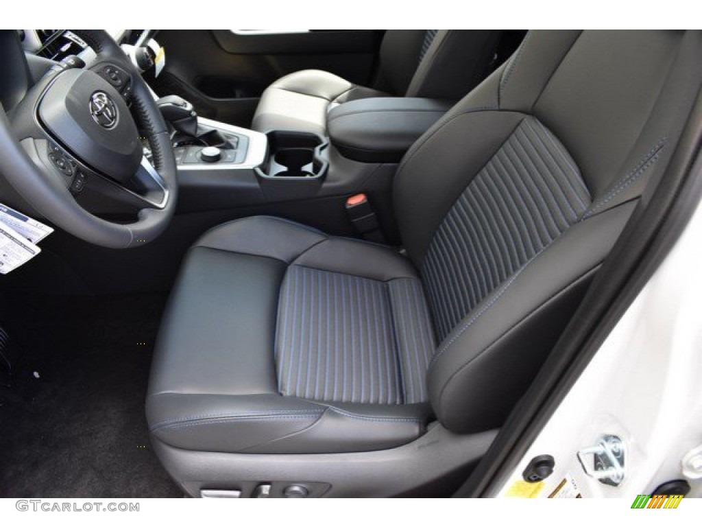 2019 RAV4 XSE AWD Hybrid - Blizzard White Pearl / Black photo #6