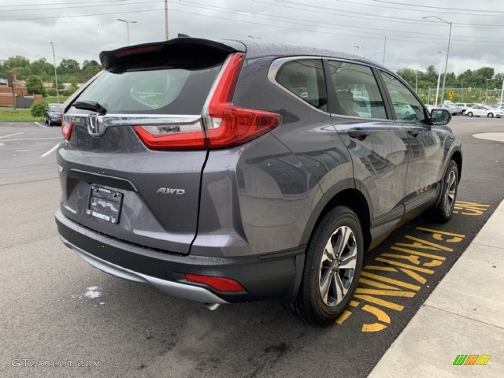 2019 CR-V LX AWD - Modern Steel Metallic / Black photo #5