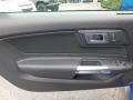 Ebony 2019 Ford Mustang EcoBoost Fastback Door Panel