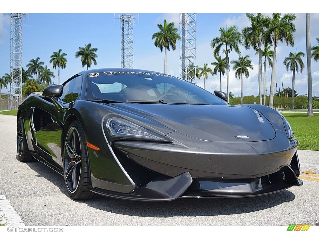 Storm Gray	 2017 McLaren 570S Coupe Exterior Photo #133379082