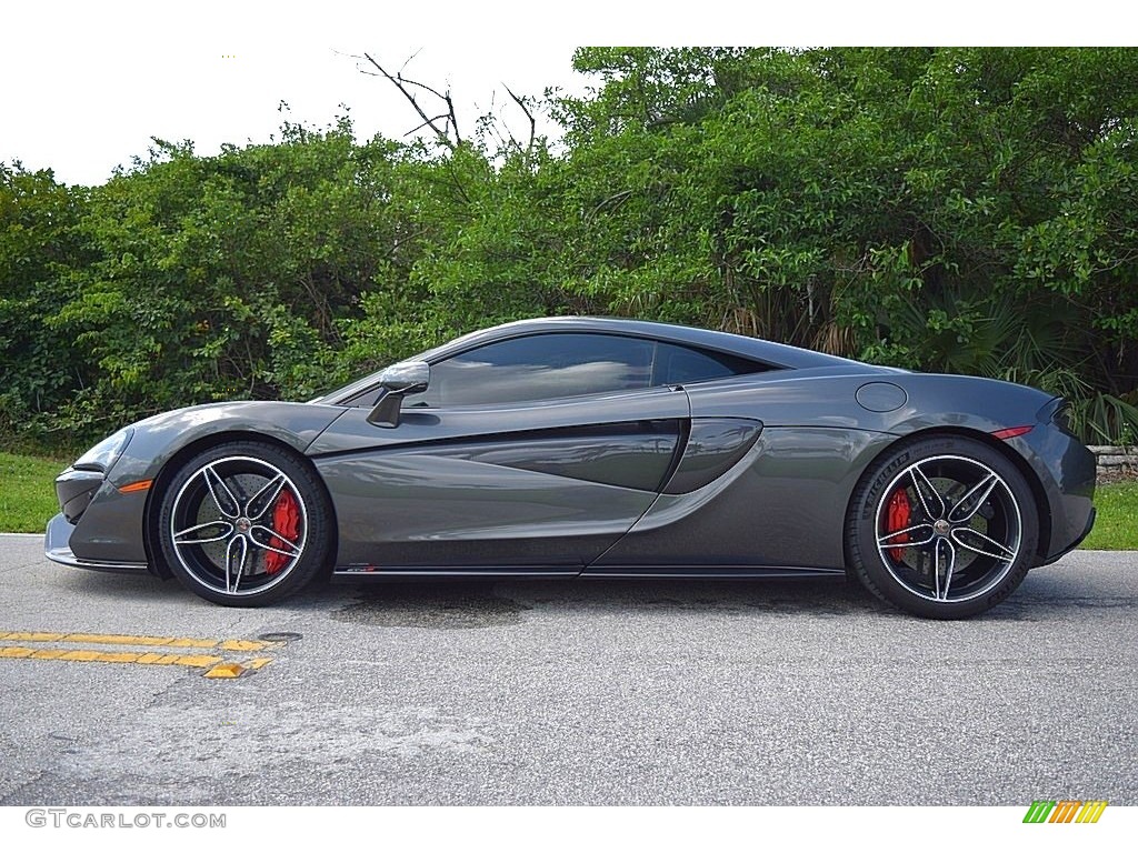 Storm Gray	 2017 McLaren 570S Coupe Exterior Photo #133379260