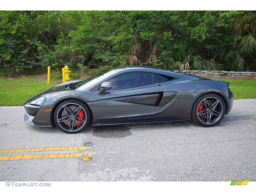 Storm Gray	 2017 McLaren 570S Coupe Exterior Photo #133379281