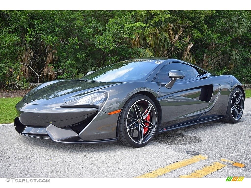 Storm Gray	 2017 McLaren 570S Coupe Exterior Photo #133379296