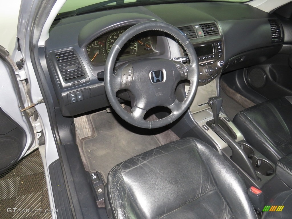 2005 Accord EX-L V6 Sedan - Nighthawk Black Pearl / Black photo #21