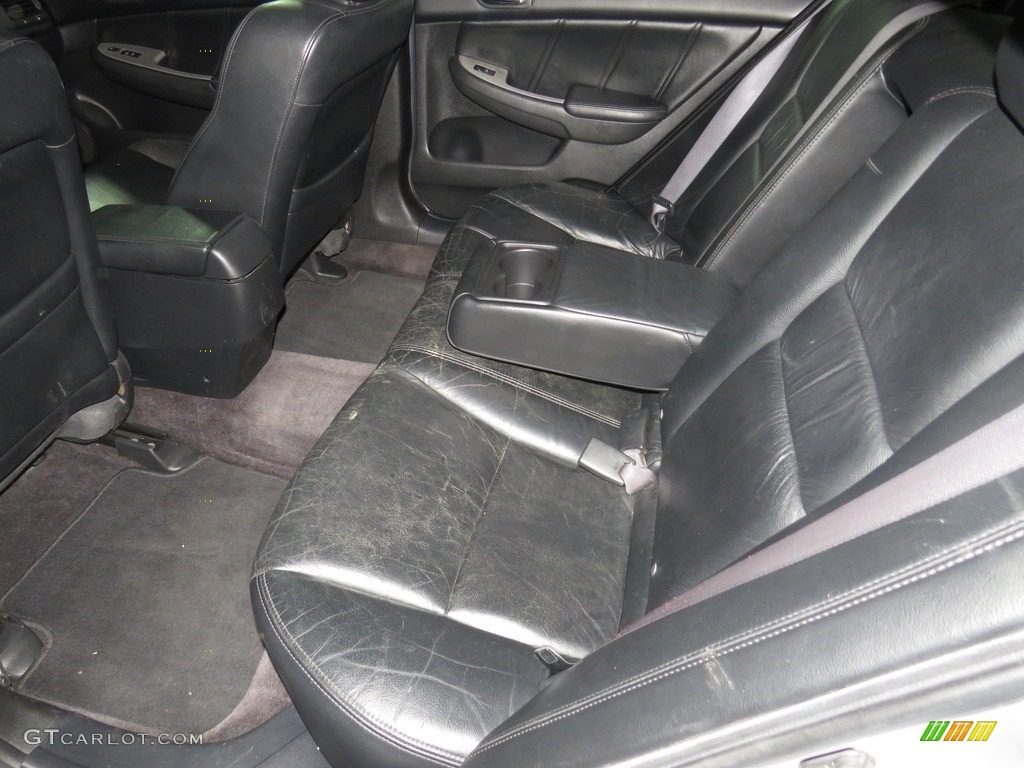 2005 Accord EX-L V6 Sedan - Nighthawk Black Pearl / Black photo #24