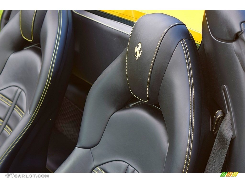 2017 Ferrari 488 Spider Standard 488 Spider Model Front Seat Photo #133380502