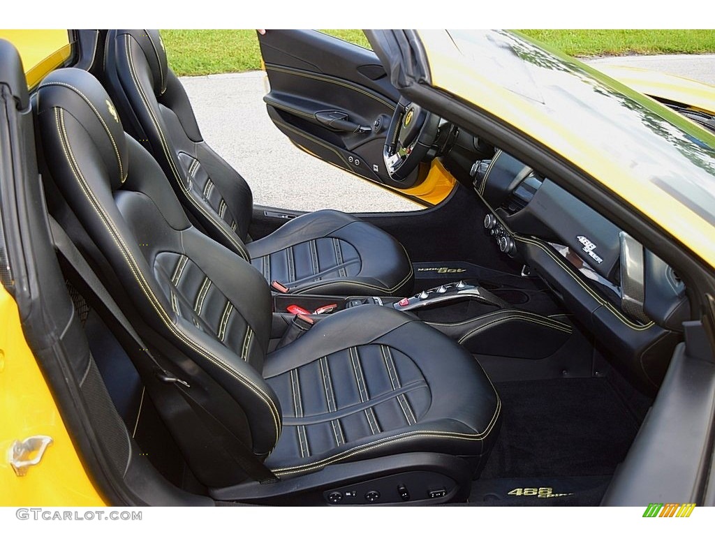 2017 Ferrari 488 Spider Standard 488 Spider Model Front Seat Photo #133380565