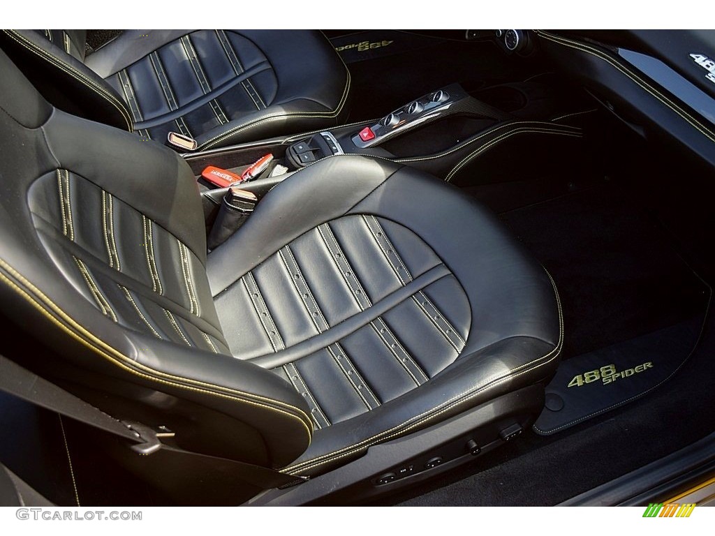 2017 Ferrari 488 Spider Standard 488 Spider Model Front Seat Photo #133380568