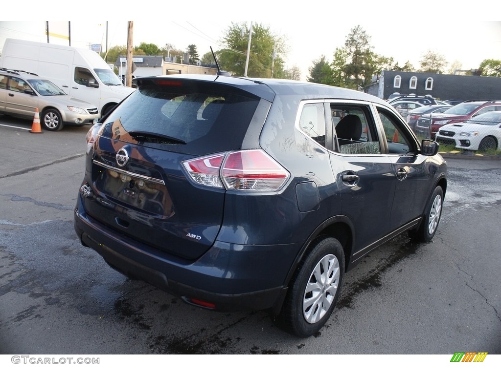 2016 Rogue S AWD - Arctic Blue Metallic / Charcoal photo #5