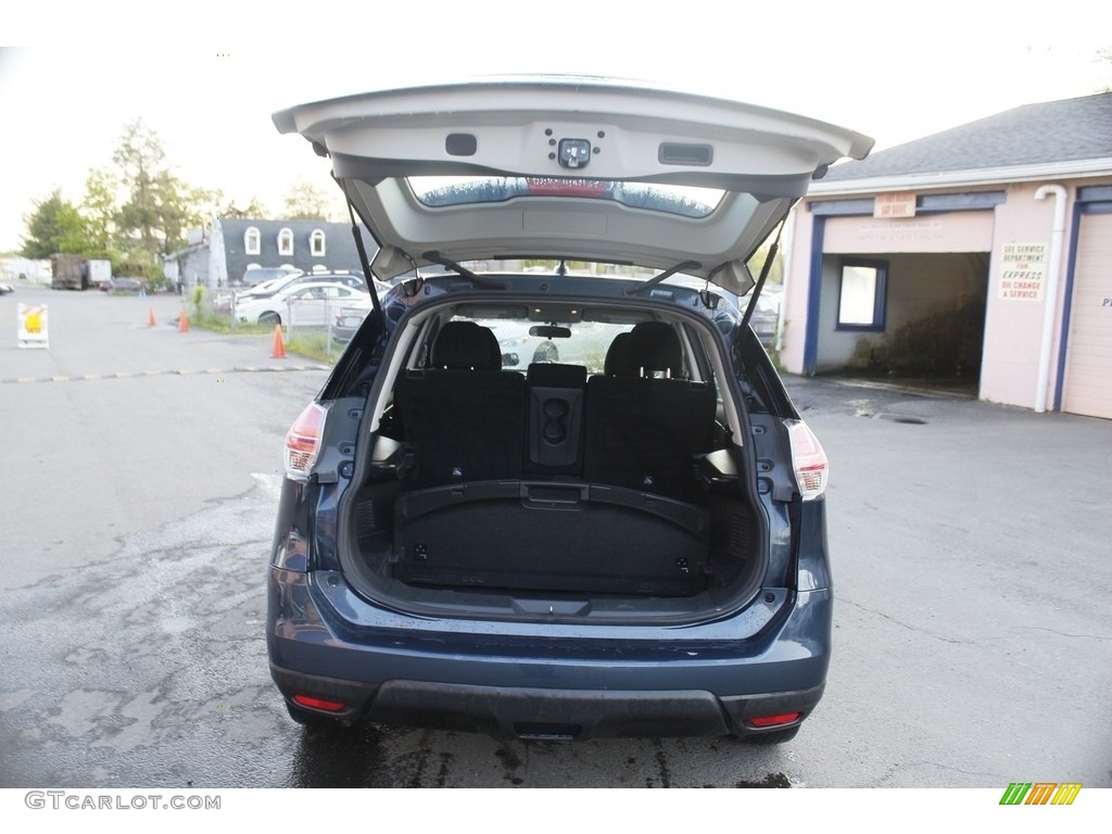2016 Rogue S AWD - Arctic Blue Metallic / Charcoal photo #13