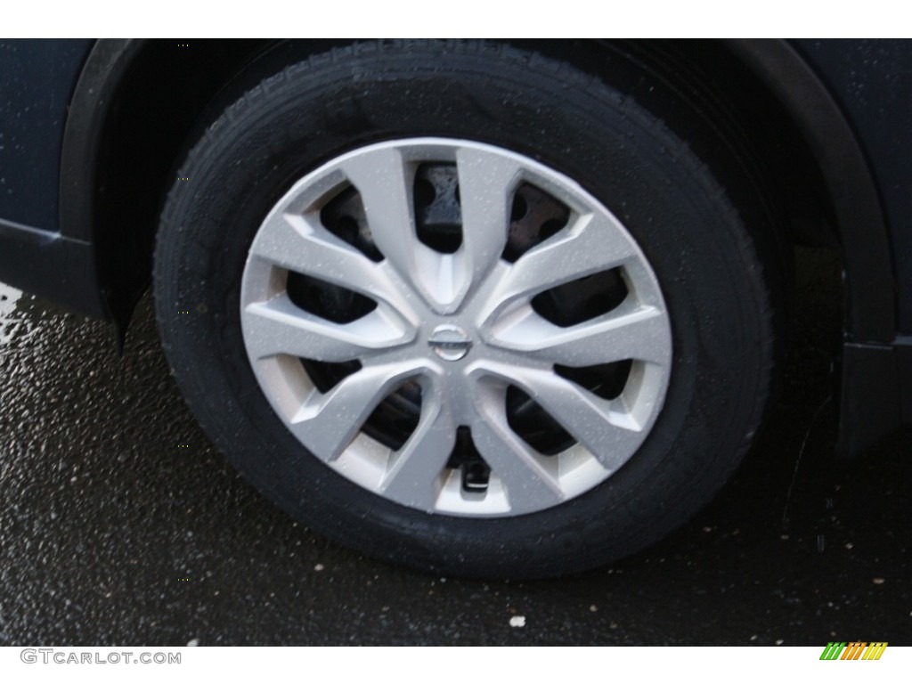 2016 Rogue S AWD - Arctic Blue Metallic / Charcoal photo #21