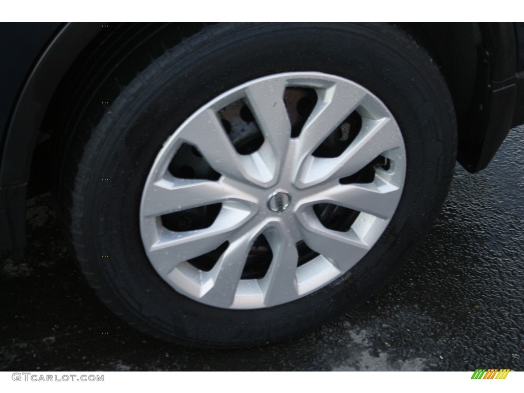 2016 Rogue S AWD - Arctic Blue Metallic / Charcoal photo #24