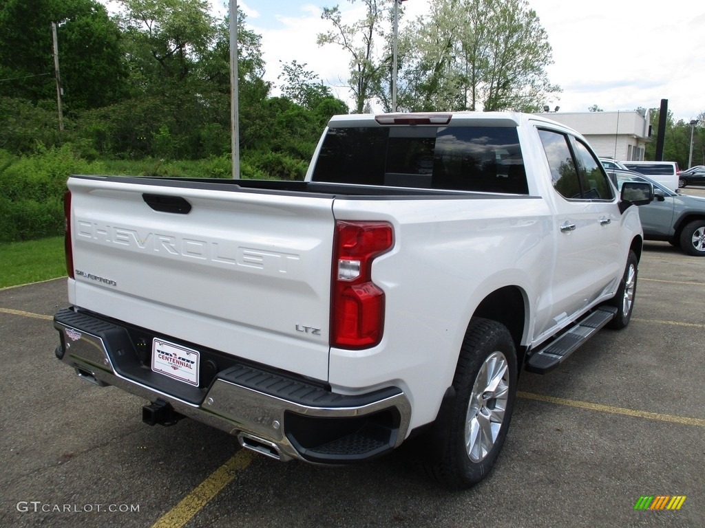 2019 Silverado 1500 LTZ Crew Cab 4WD - Iridescent Pearl Tricoat / Jet Black photo #5