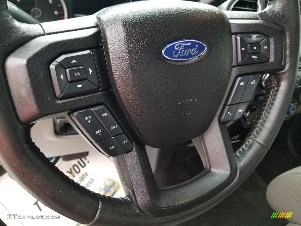 2017 F150 XLT SuperCab 4x4 - Ingot Silver / Earth Gray photo #20