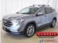 2018 Satin Steel Metallic GMC Terrain SLT AWD  photo #1