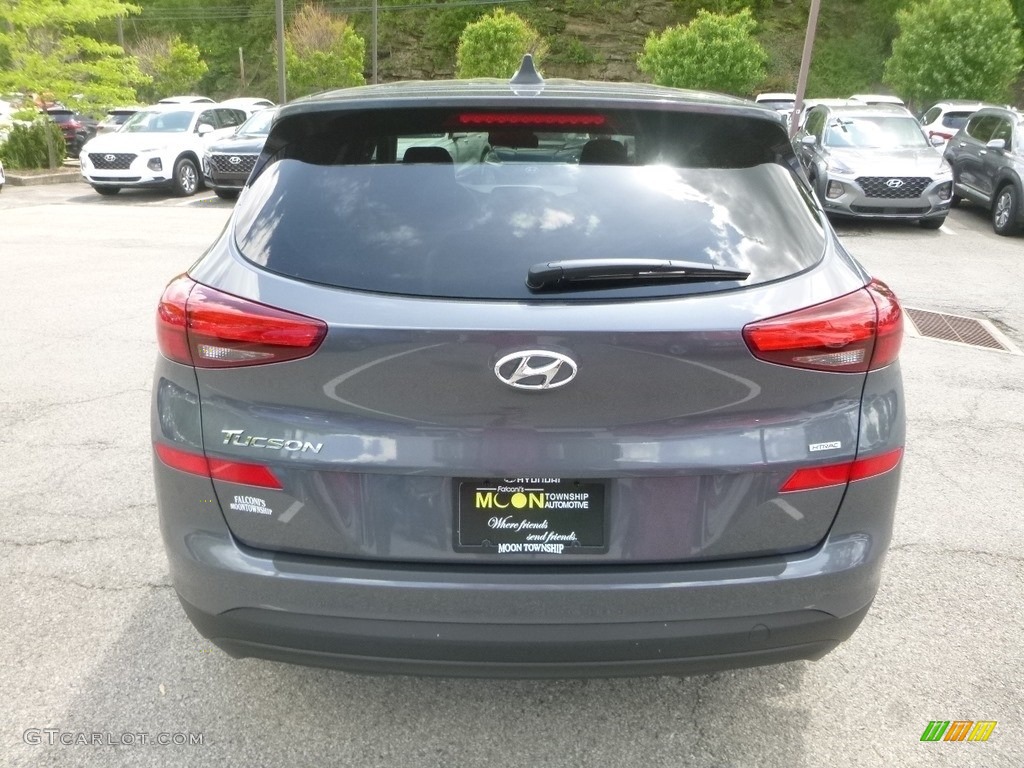 2019 Tucson SE AWD - Magnetic Force Metallic / Black photo #7