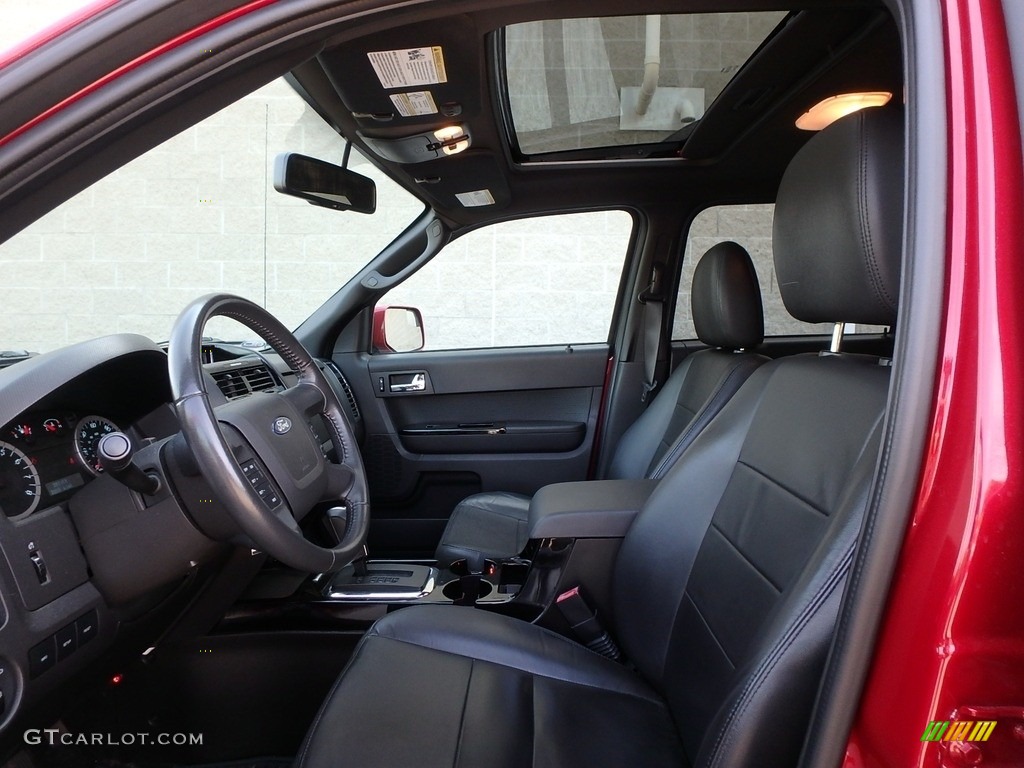 2010 Escape Limited V6 4WD - Sangria Red Metallic / Charcoal Black photo #2