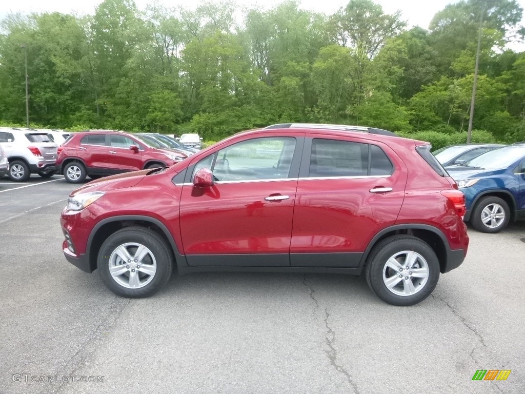2019 Trax LT AWD - Cajun Red Tintcoat / Jet Black photo #2