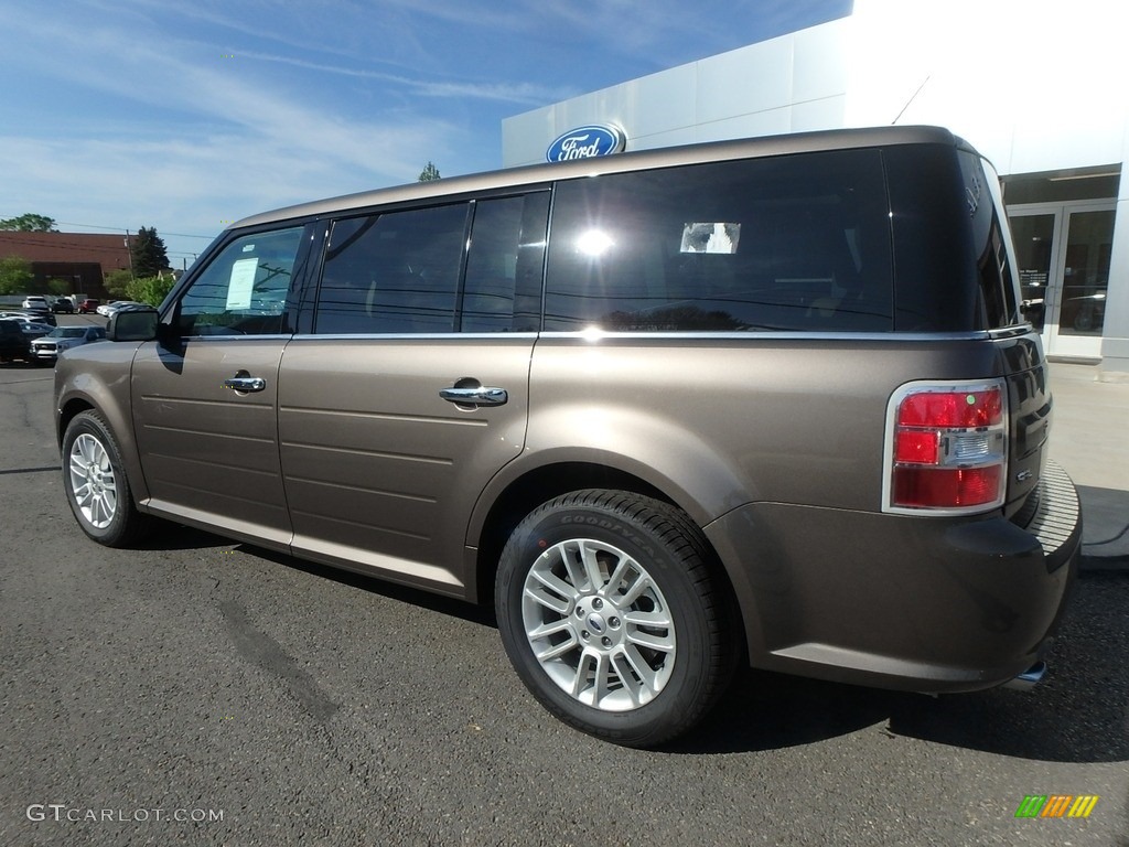 2019 Flex SEL AWD - Stone Gray / Dune photo #8