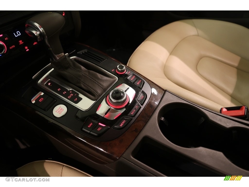 2013 A5 2.0T quattro Coupe - Moonlight Blue Metallic / Velvet Beige/Moor Brown photo #13