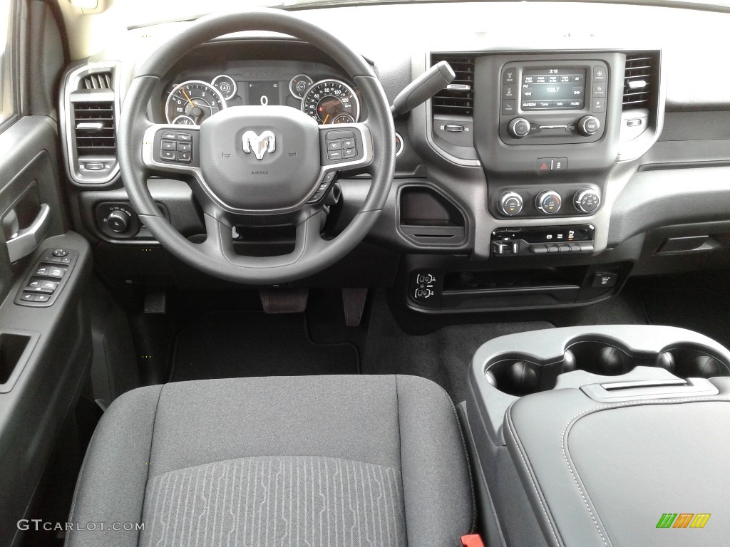 2019 Ram 3500 Tradesman Crew Cab Black Dashboard Photo #133391194