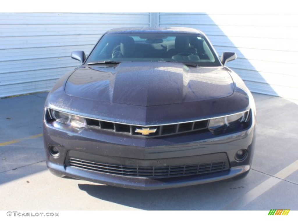 2014 Camaro LT Coupe - Blue Ray Metallic / Black photo #3