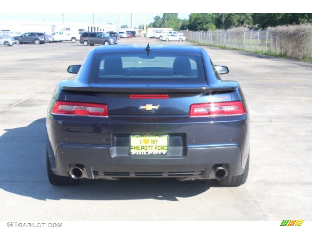 2014 Camaro LT Coupe - Blue Ray Metallic / Black photo #8