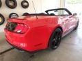 2019 Race Red Ford Mustang EcoBoost Convertible  photo #2