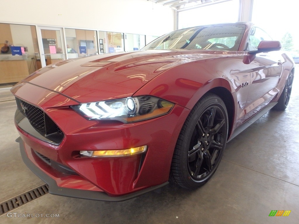 2019 Mustang GT Fastback - Ruby Red / Ebony photo #4