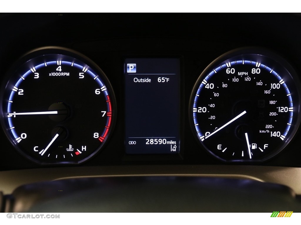 2018 RAV4 LE - Electric Storm Blue / Black photo #8