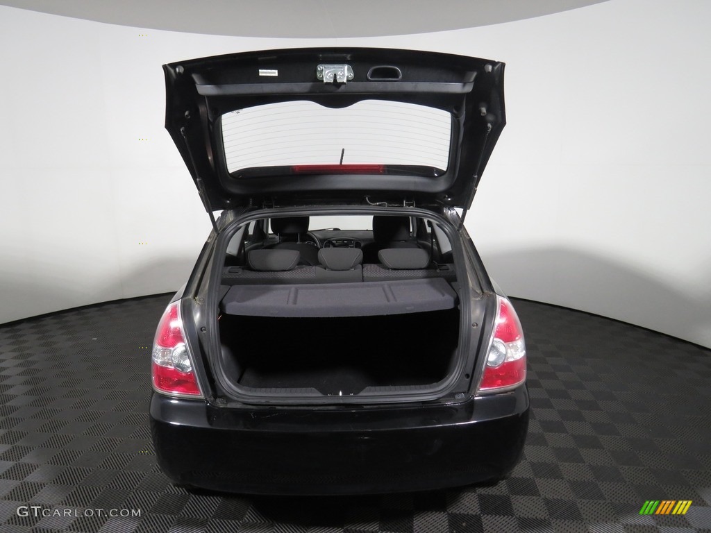 2011 Accent GS 3 Door - Ebony Black / Black photo #11