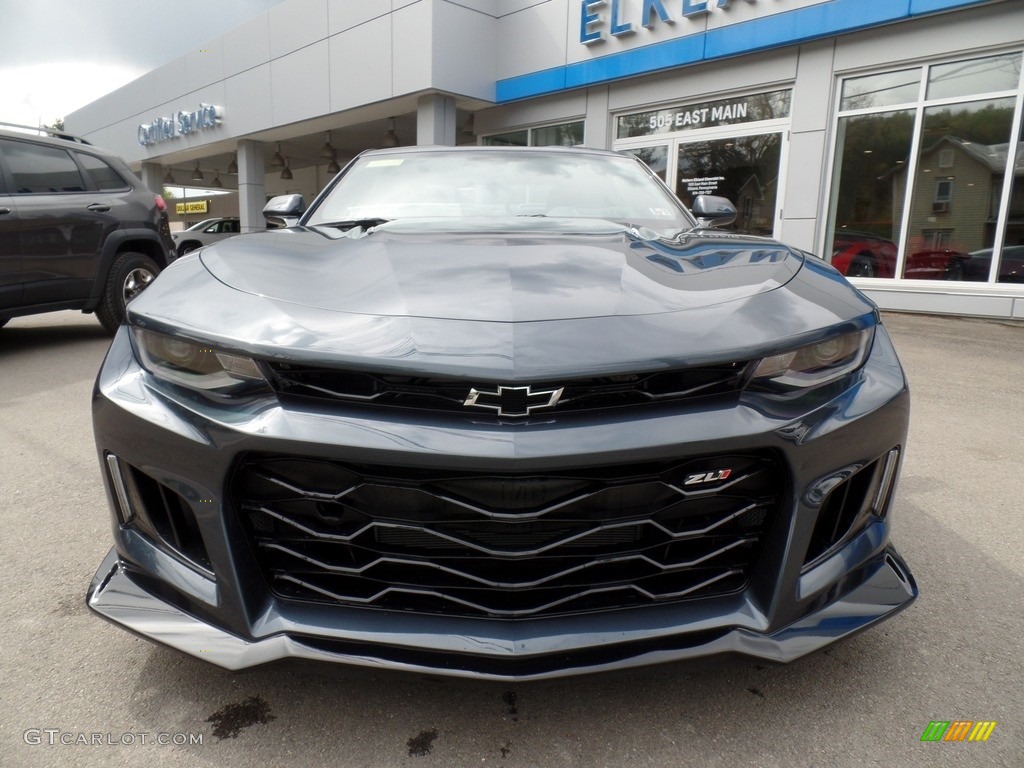 2019 Camaro ZL1 Coupe - Shadow Gray Metallic / Jet Black photo #4