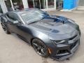 2019 Shadow Gray Metallic Chevrolet Camaro ZL1 Coupe  photo #6