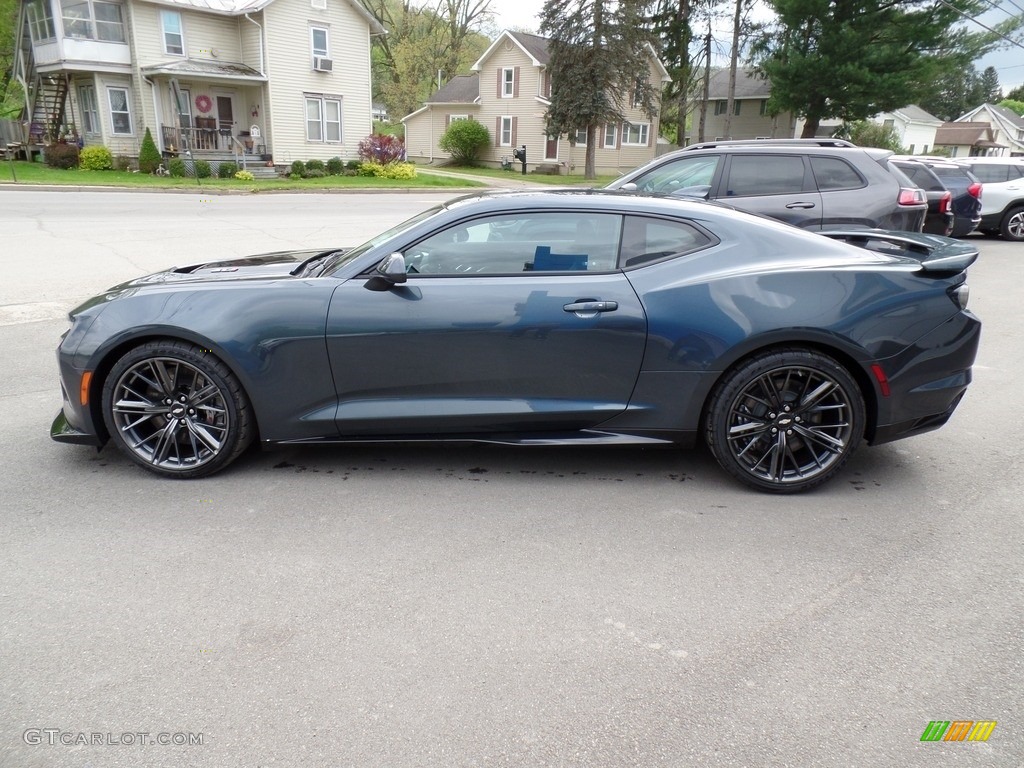Shadow Gray Metallic 2019 Chevrolet Camaro ZL1 Coupe Exterior Photo #133396363