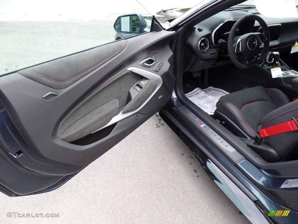 2019 Camaro ZL1 Coupe - Shadow Gray Metallic / Jet Black photo #16