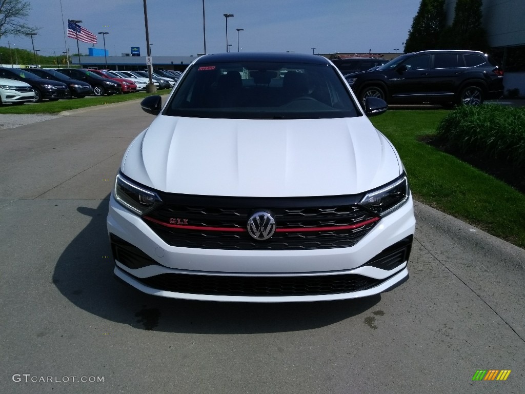 Pure Gray 2019 Volkswagen Jetta GLI Exterior Photo #133399619