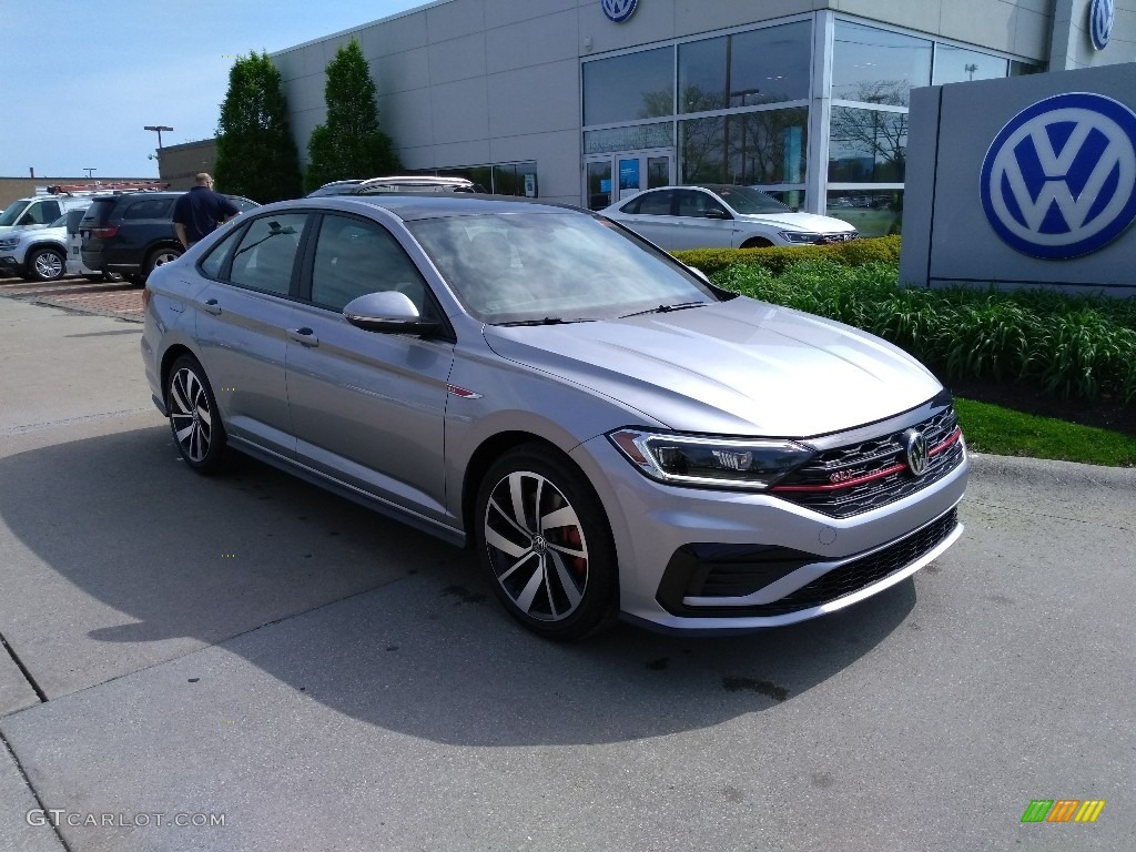 Pyrite Silver Metallic 2019 Volkswagen Jetta GLI Exterior Photo #133399847