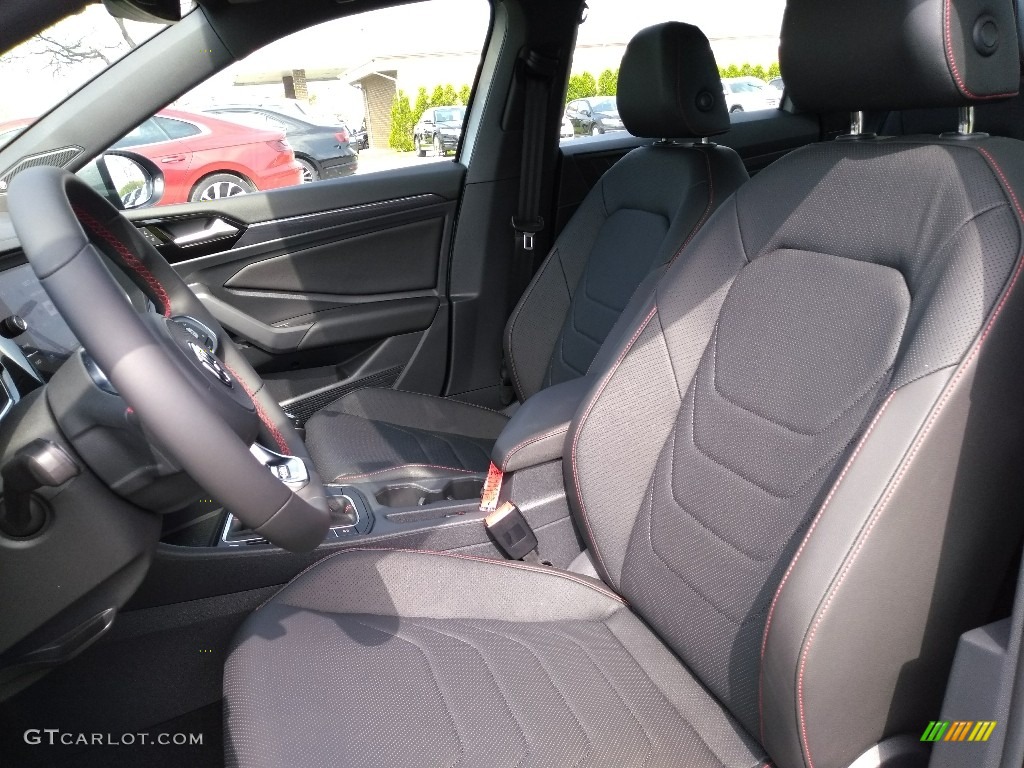 Titan Black Interior 2019 Volkswagen Jetta GLI Photo #133399895