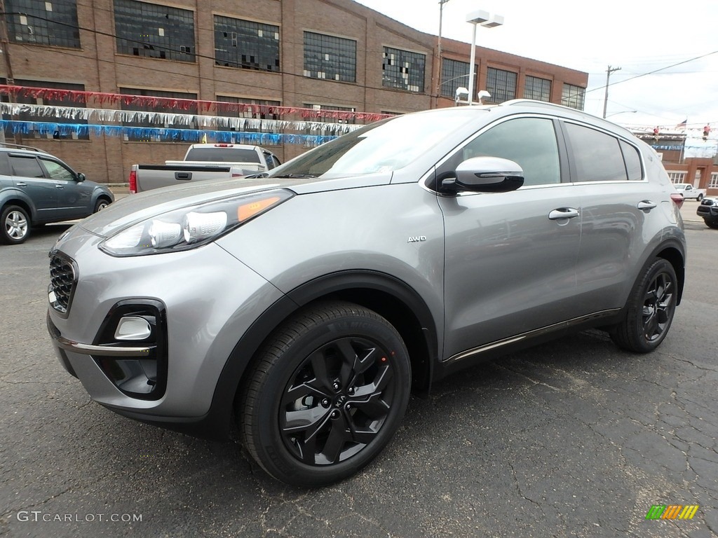 Steel Gray 2020 Kia Sportage S AWD Exterior Photo #133400084