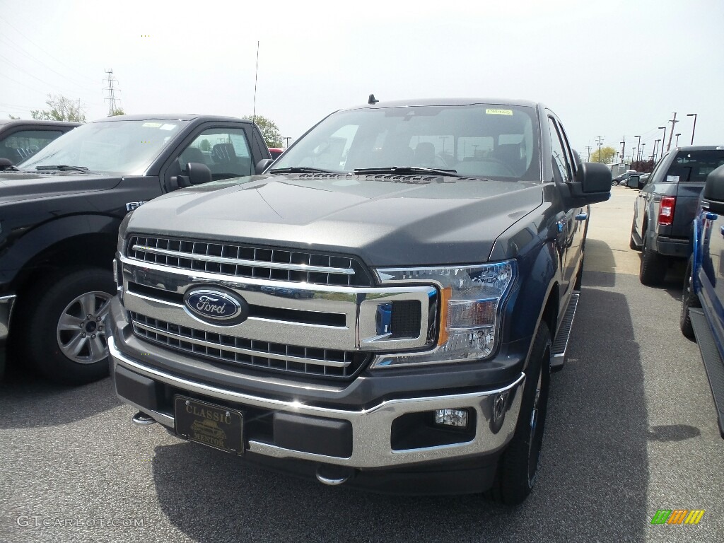 2019 F150 XLT SuperCab 4x4 - Magnetic / Earth Gray photo #1