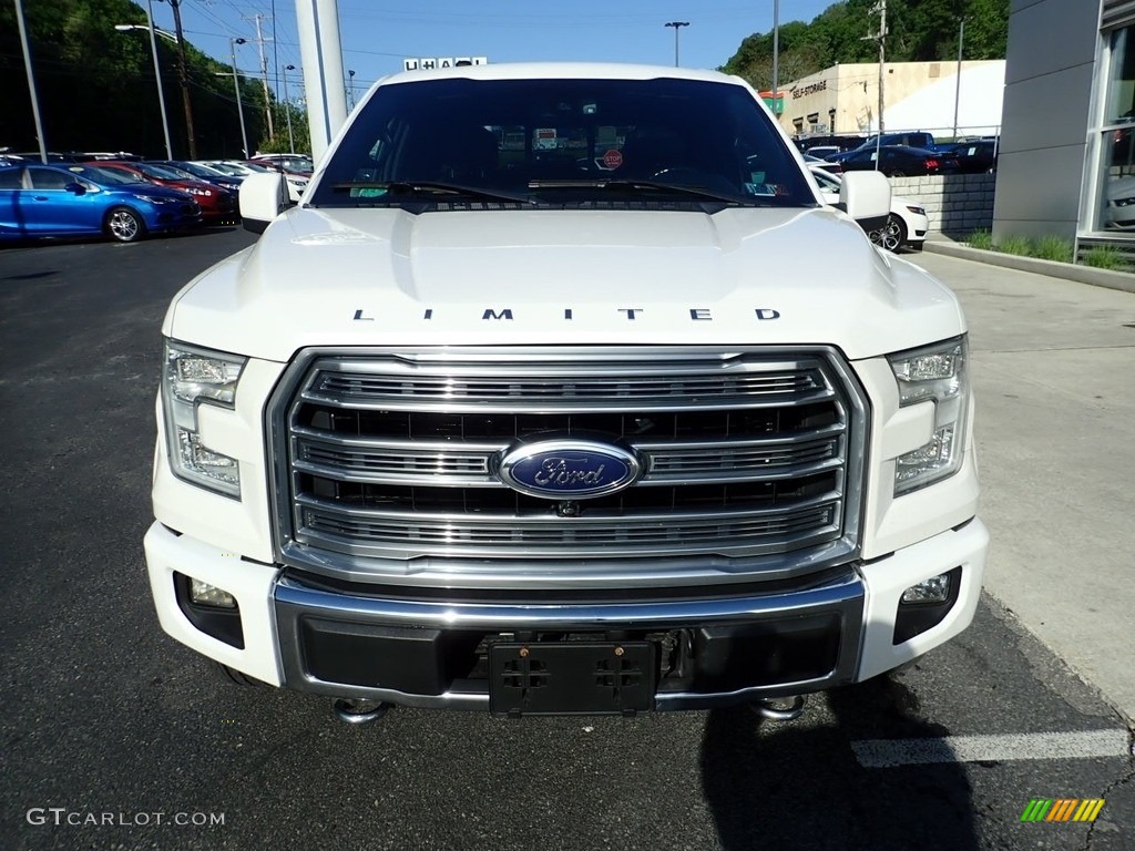 2016 F150 Limited SuperCrew 4x4 - White Platinum / Limited Mojave photo #7